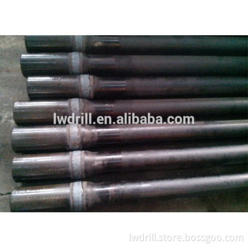 API drill pipe with hardbanding and plastic coating